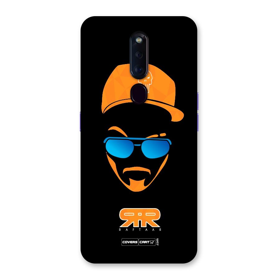 Special Raftaar Edition Orange Back Case for Oppo F11 Pro