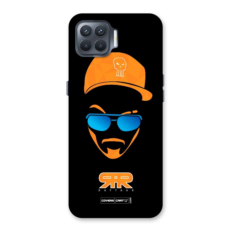 Special Raftaar Edition Orange Back Case for Oppo F17 Pro