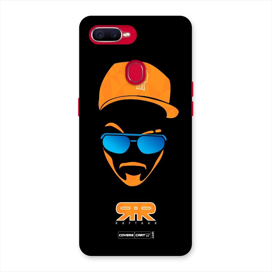 Special Raftaar Edition Orange Back Case for Oppo F9 Pro