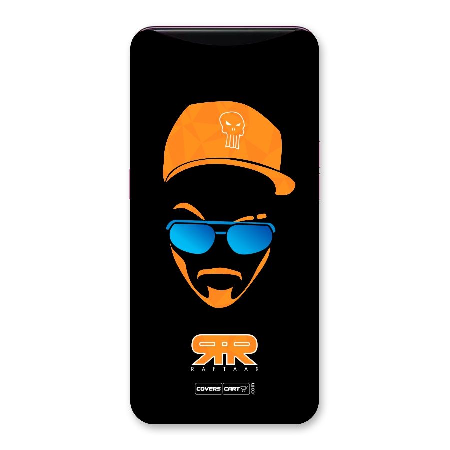 Special Raftaar Edition Orange Back Case for Oppo Find X