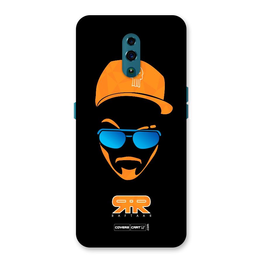 Special Raftaar Edition Orange Back Case for Oppo Reno