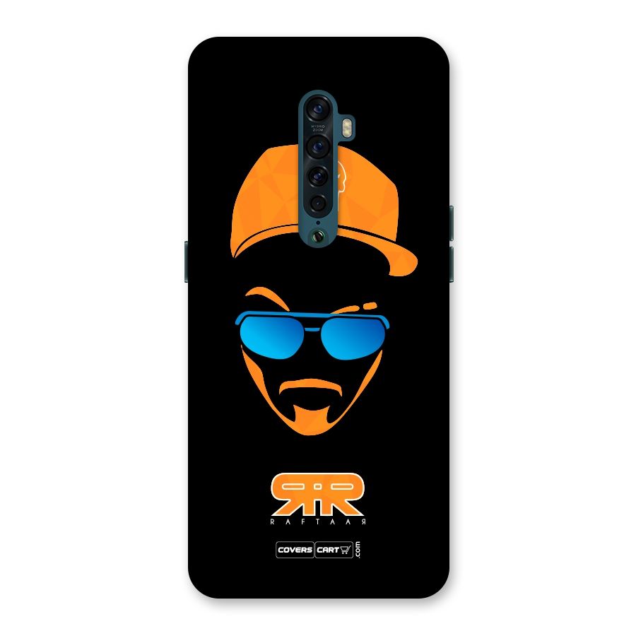 Special Raftaar Edition Orange Back Case for Oppo Reno2