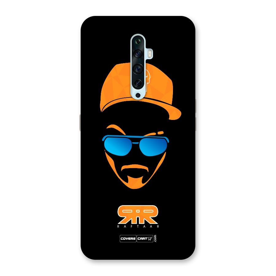Special Raftaar Edition Orange Back Case for Oppo Reno2 Z