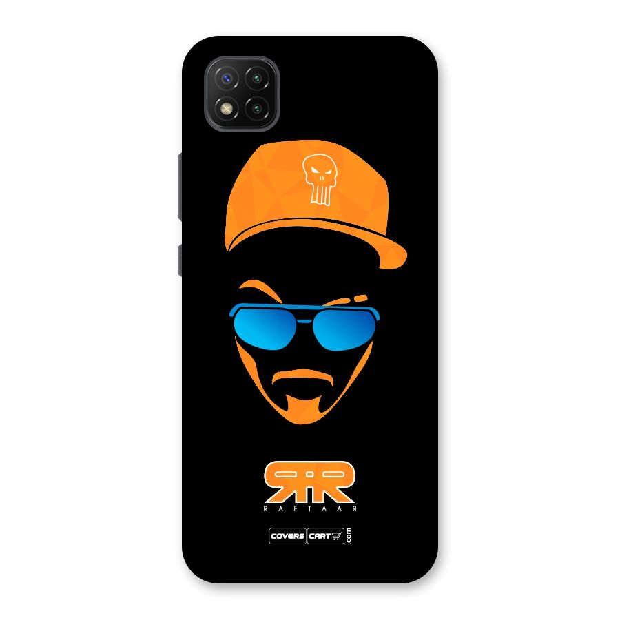 Special Raftaar Edition Orange Back Case for Poco C3