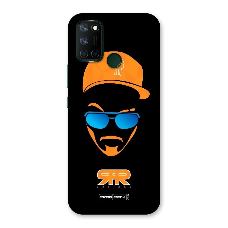Special Raftaar Edition Orange Back Case for Realme 7i