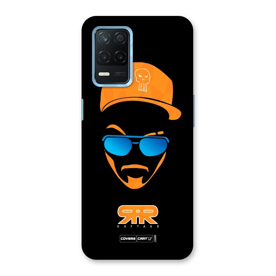 Special Raftaar Edition Orange Back Case for Realme 8s 5G