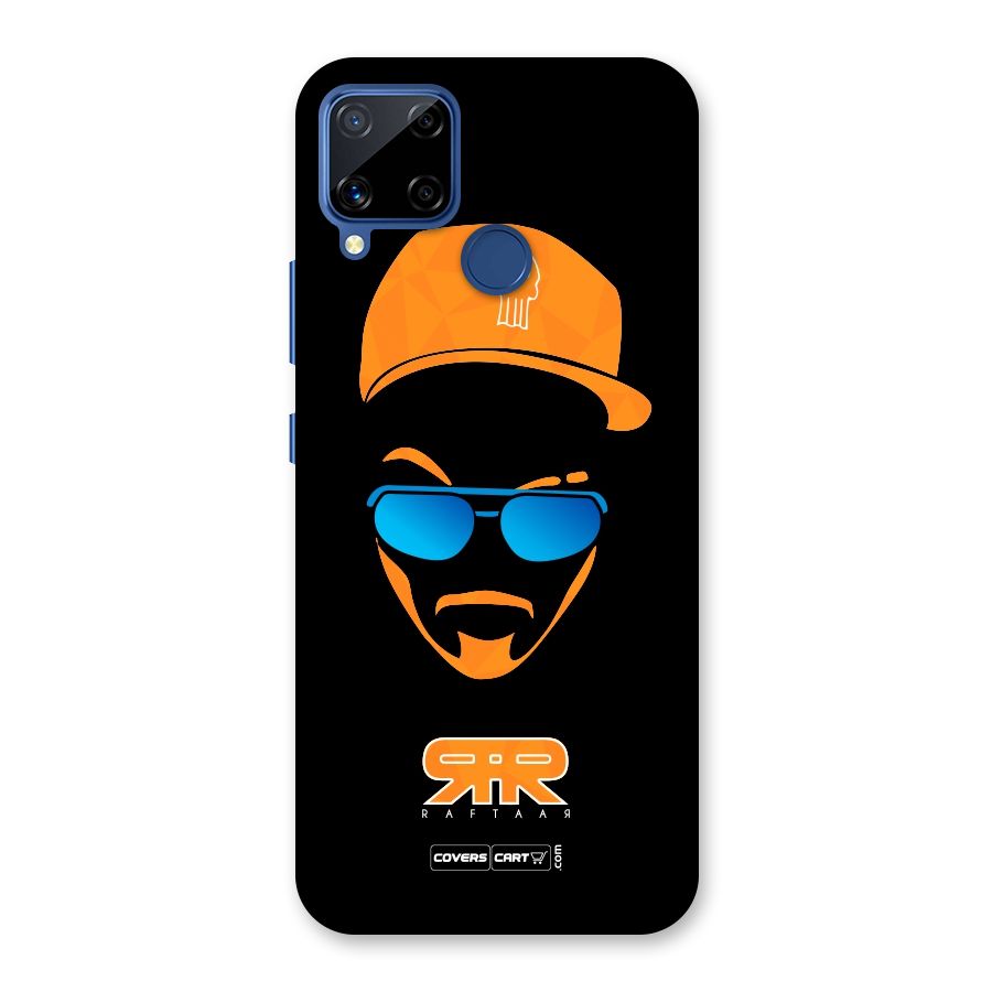 Special Raftaar Edition Orange Back Case for Realme C15