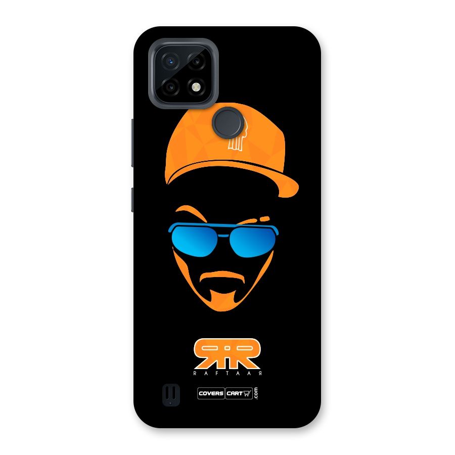 Special Raftaar Edition Orange Back Case for Realme C21