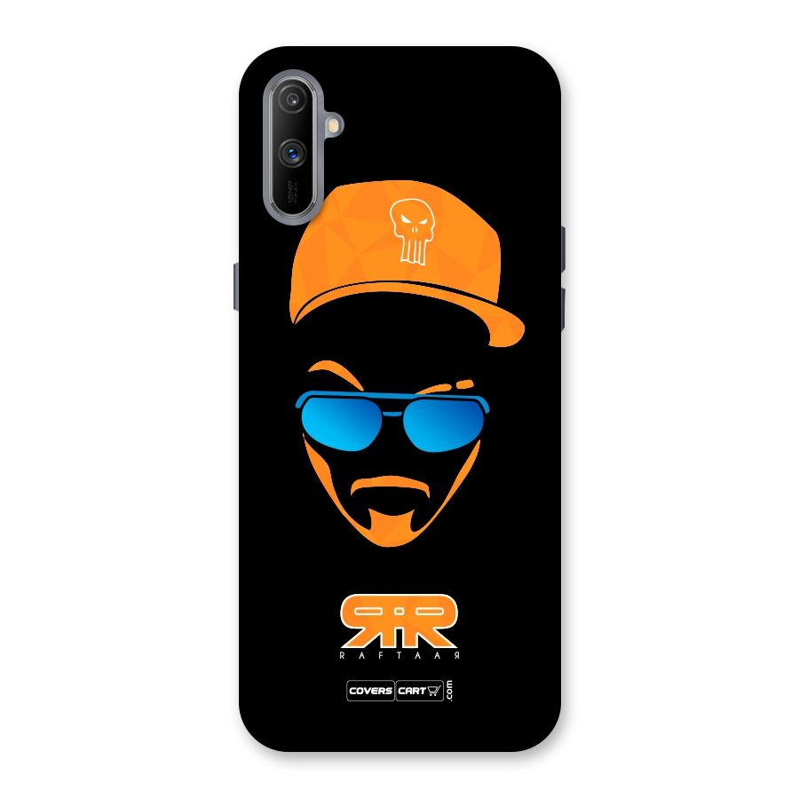 Special Raftaar Edition Orange Back Case for Realme C3
