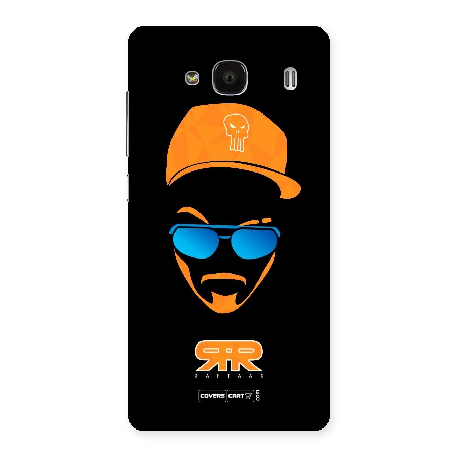 Special Raftaar Edition Orange Back Case for Redmi 2 Prime