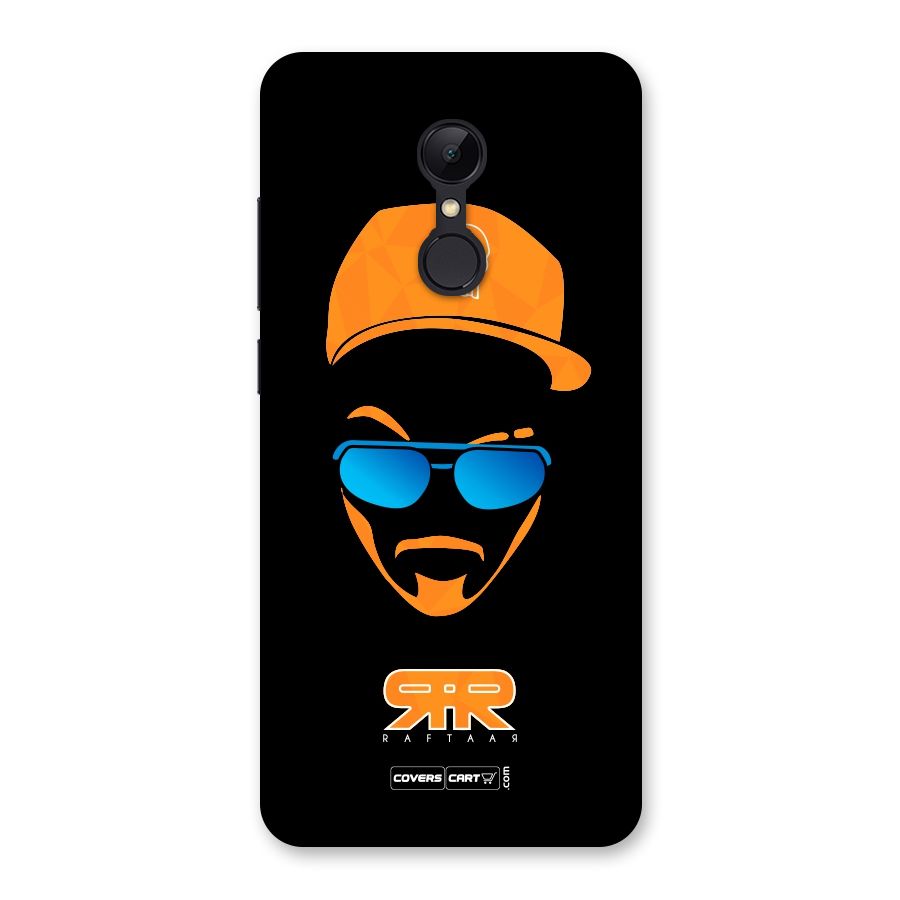 Special Raftaar Edition Orange Back Case for Redmi 5