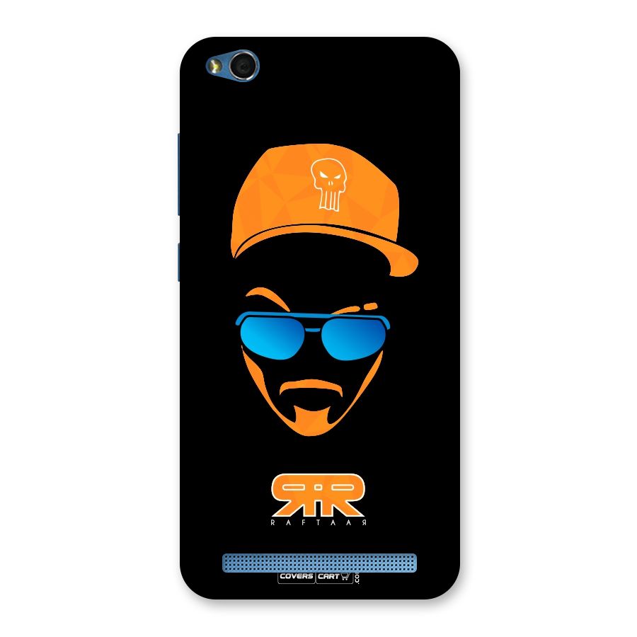 Special Raftaar Edition Orange Back Case for Redmi 5A
