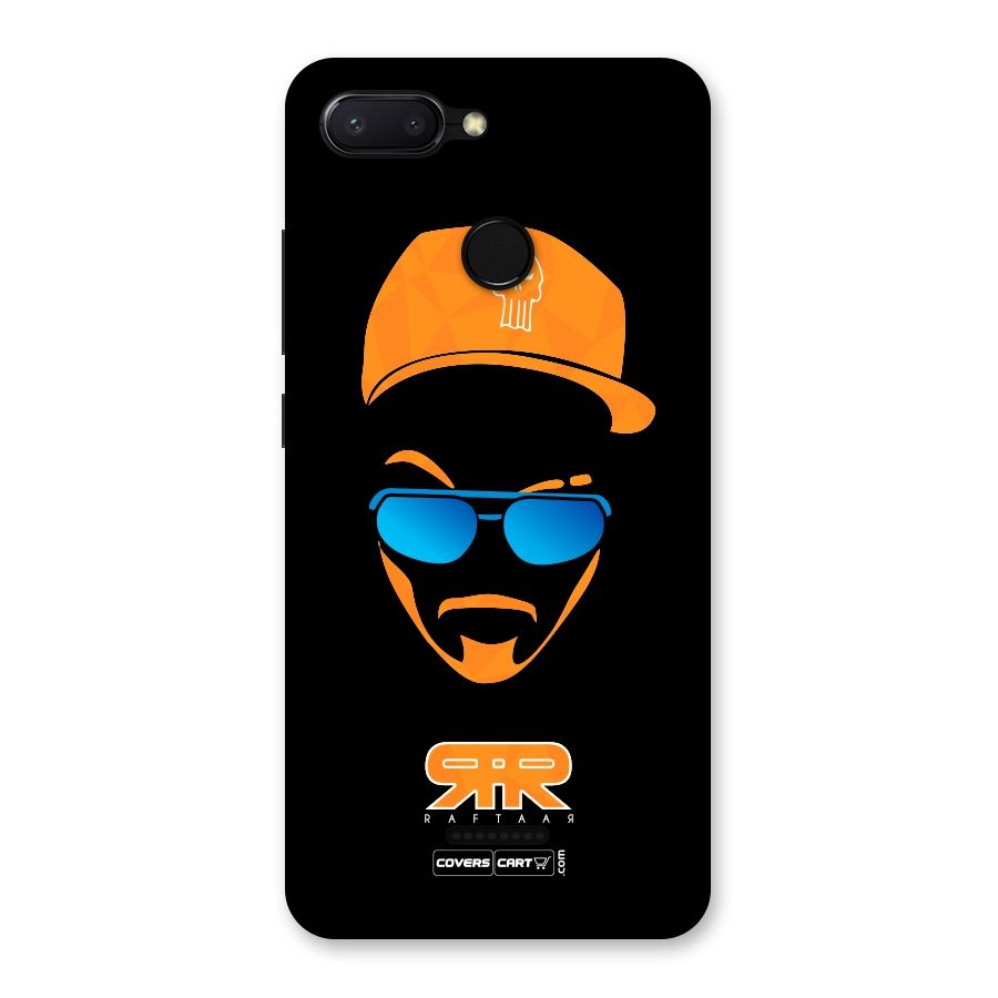 Special Raftaar Edition Orange Back Case for Redmi 6
