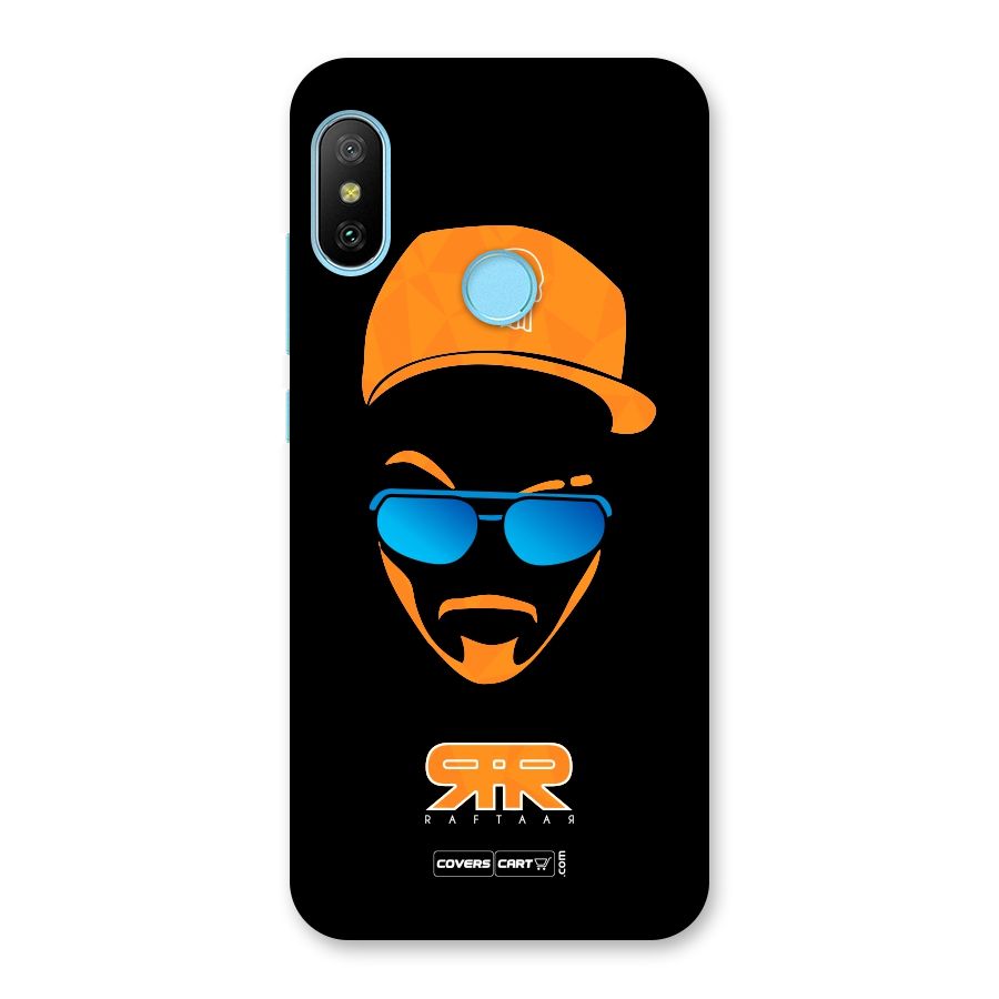 Special Raftaar Edition Orange Back Case for Redmi 6 Pro