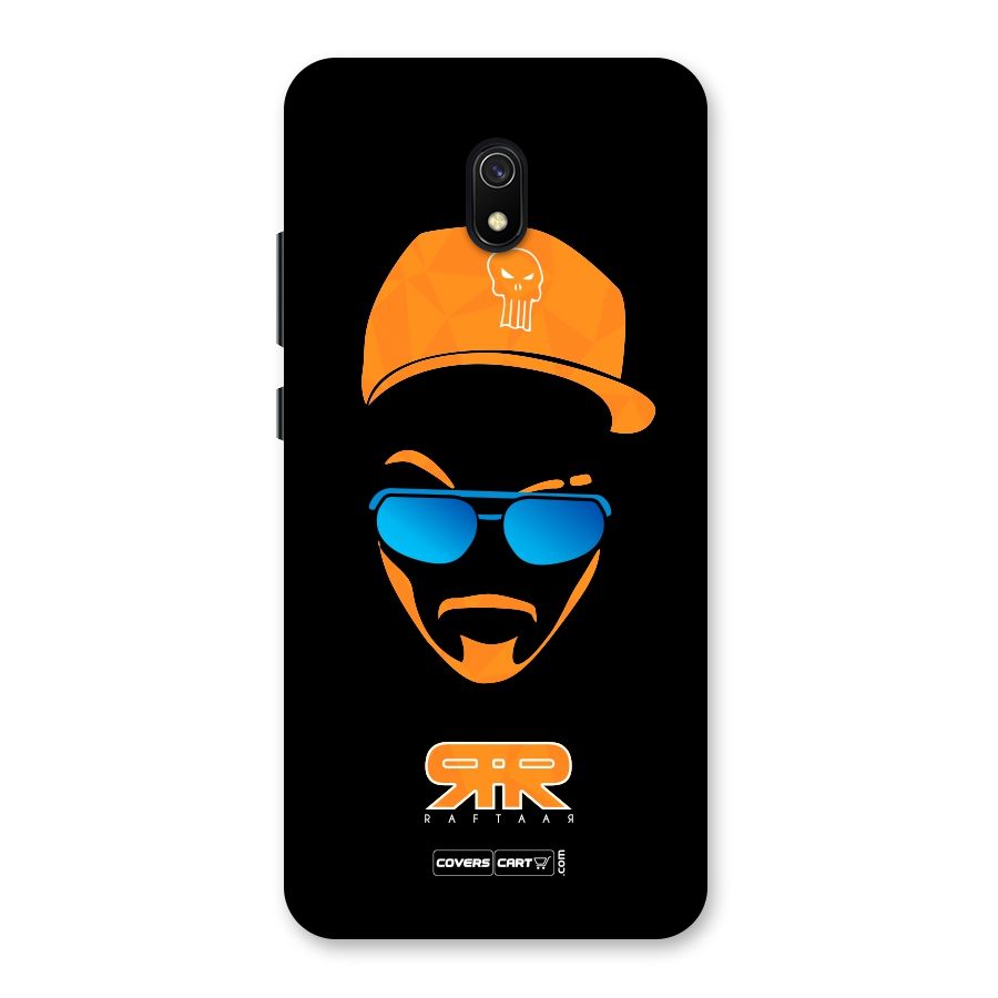 Special Raftaar Edition Orange Back Case for Redmi 8A
