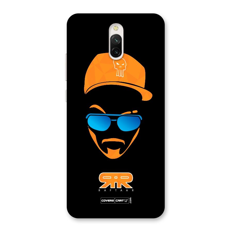 Special Raftaar Edition Orange Back Case for Redmi 8A Dual