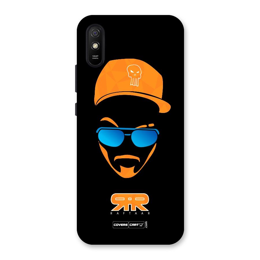 Special Raftaar Edition Orange Back Case for Redmi 9A