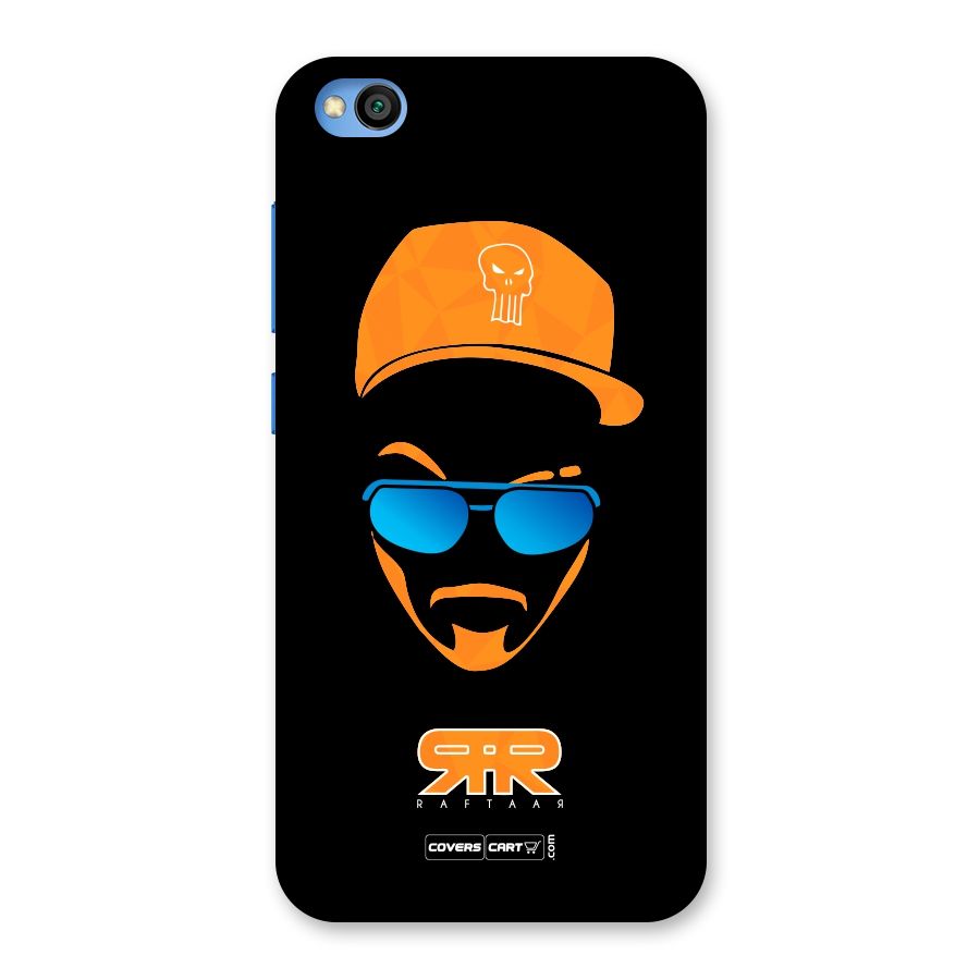 Special Raftaar Edition Orange Back Case for Redmi Go