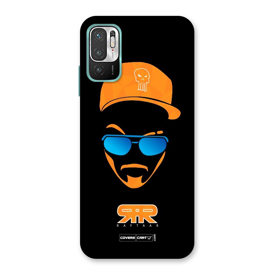 Special Raftaar Edition Orange Back Case for Redmi Note 10T 5G