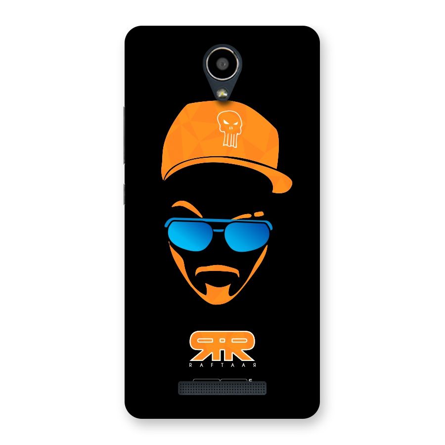 Special Raftaar Edition Orange Back Case for Redmi Note 2