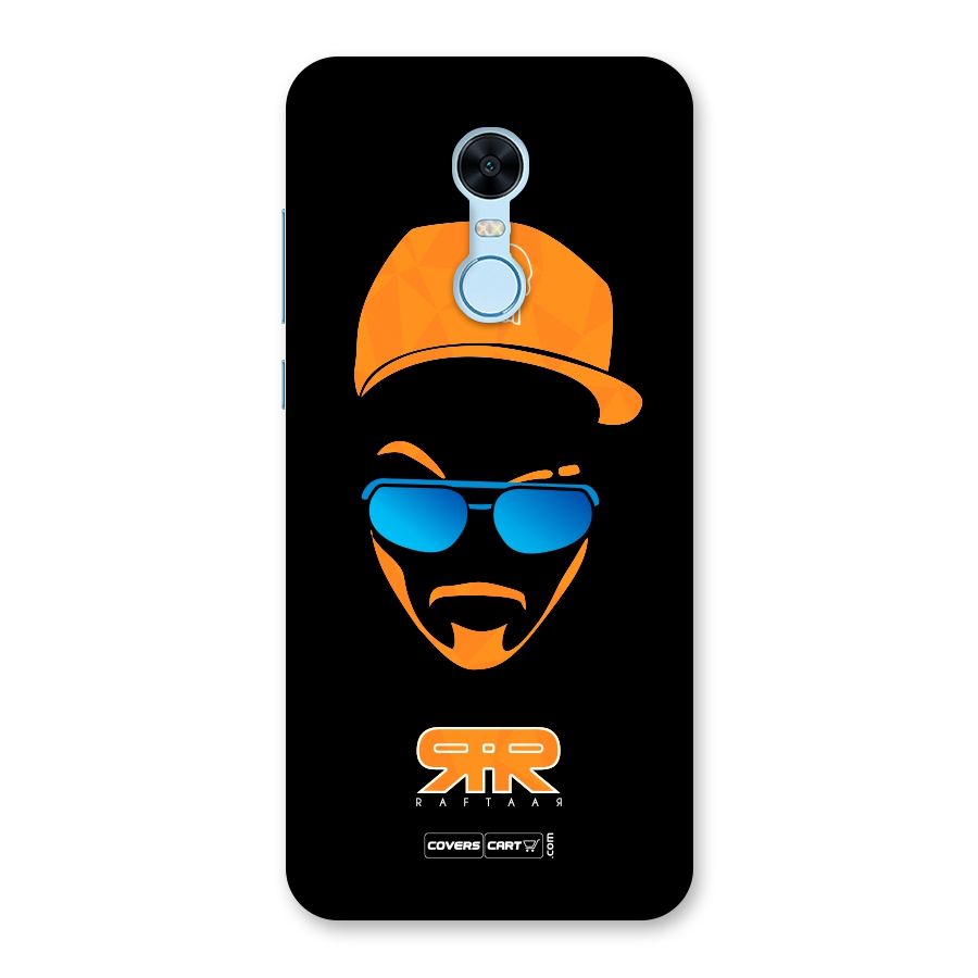 Special Raftaar Edition Orange Back Case for Redmi Note 5