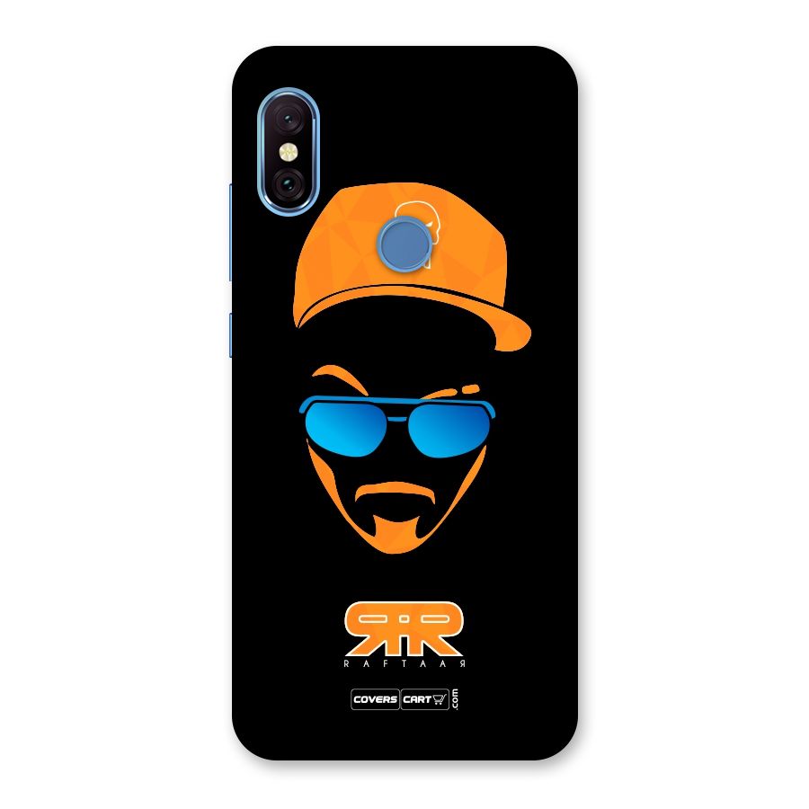 Special Raftaar Edition Orange Back Case for Redmi Note 6 Pro