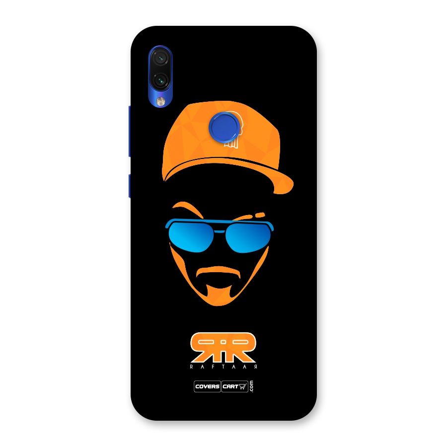 Special Raftaar Edition Orange Back Case for Redmi Note 7S