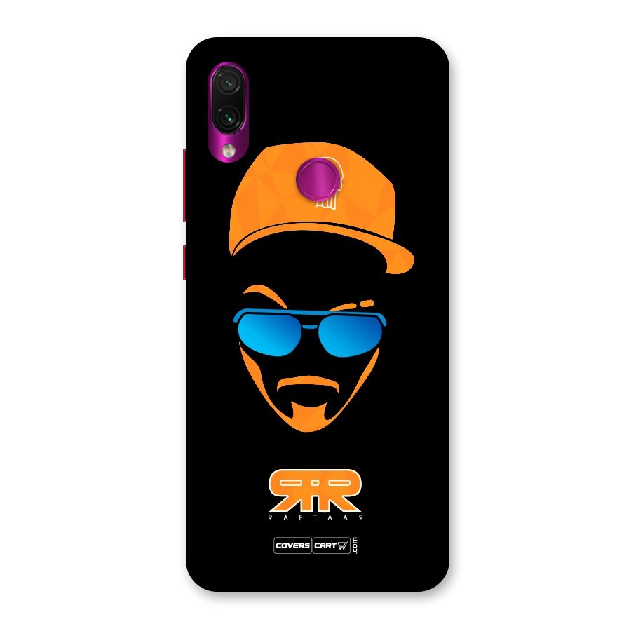 Special Raftaar Edition Orange Back Case for Redmi Note 7 Pro