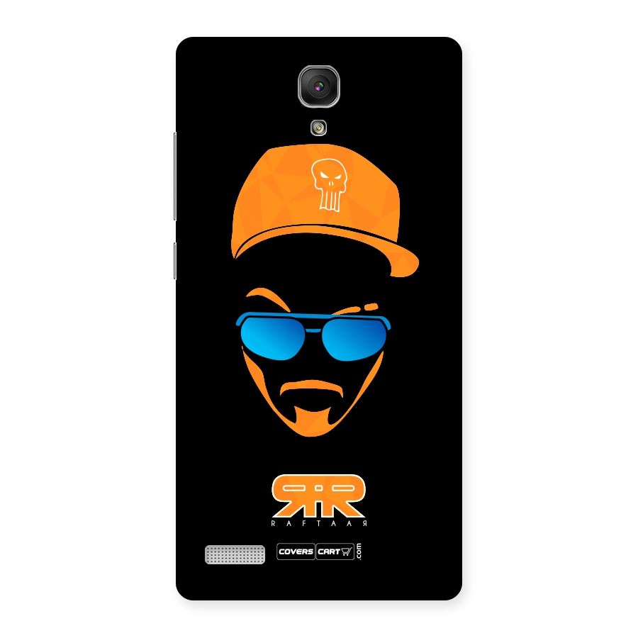Special Raftaar Edition Orange Back Case for Redmi Note Prime