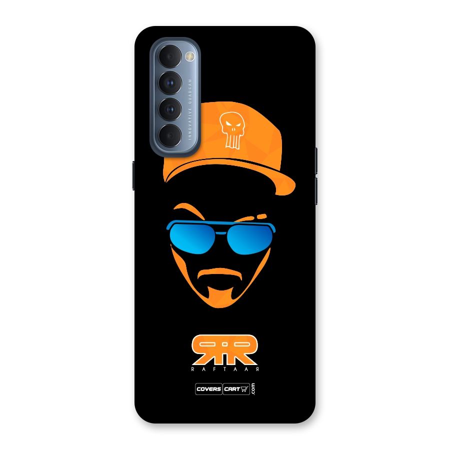 Special Raftaar Edition Orange Back Case for Reno4 Pro