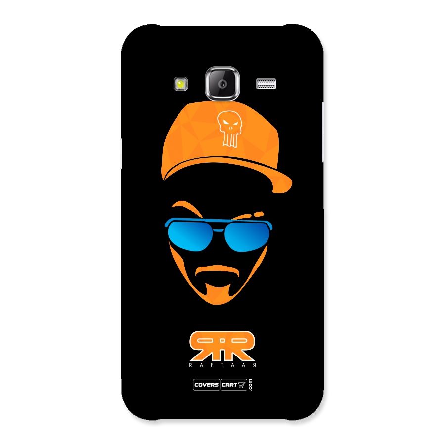 Special Raftaar Edition Orange Back Case for Samsung Galaxy J2 Prime