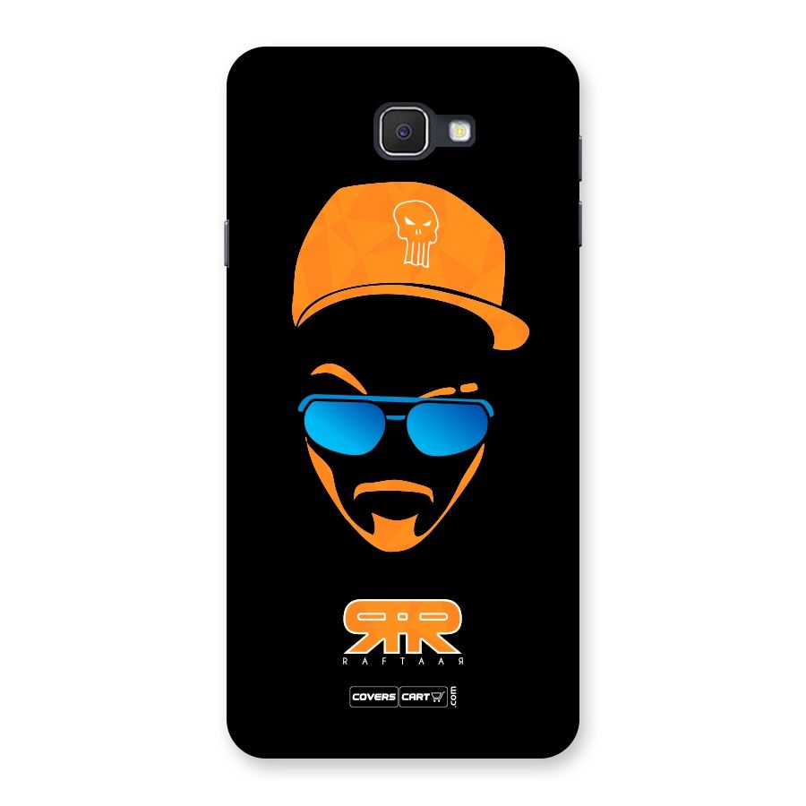 Special Raftaar Edition Orange Back Case for Samsung Galaxy J7 Prime