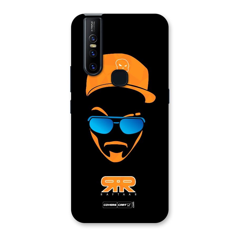 Special Raftaar Edition Orange Back Case for Vivo V15