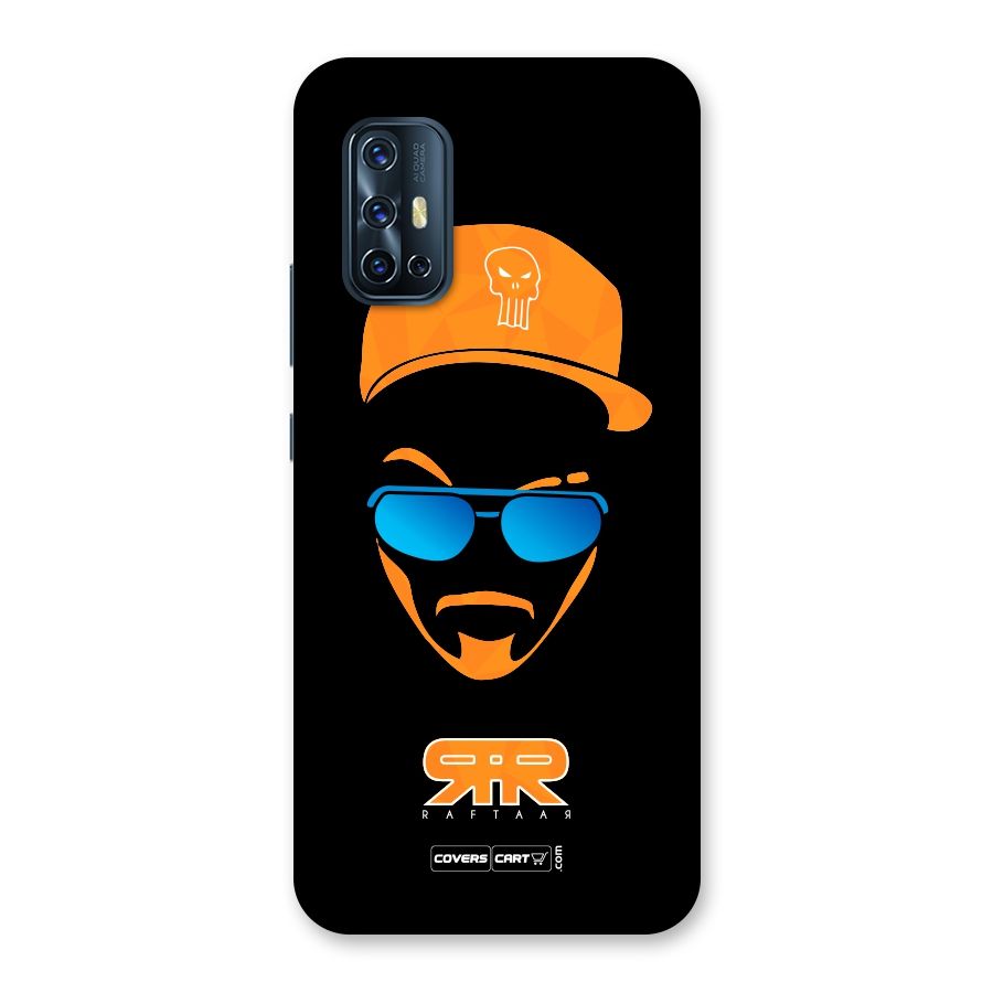 Special Raftaar Edition Orange Back Case for Vivo V17