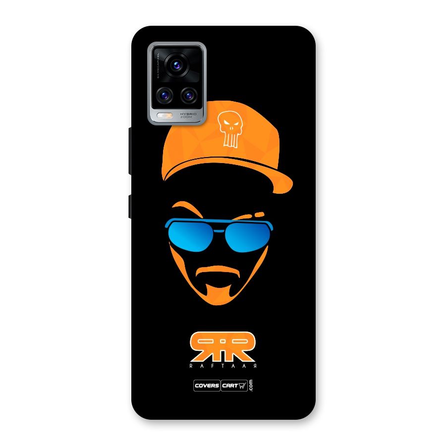 Special Raftaar Edition Orange Back Case for Vivo V20 Pro