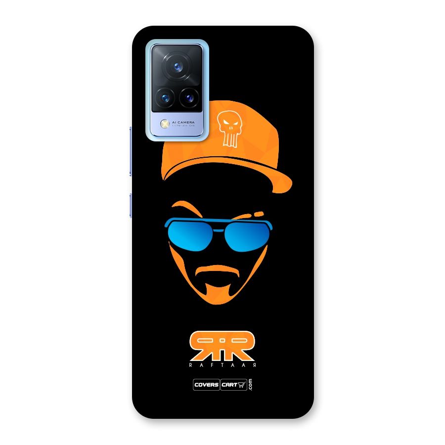 Special Raftaar Edition Orange Back Case for Vivo V21 5G
