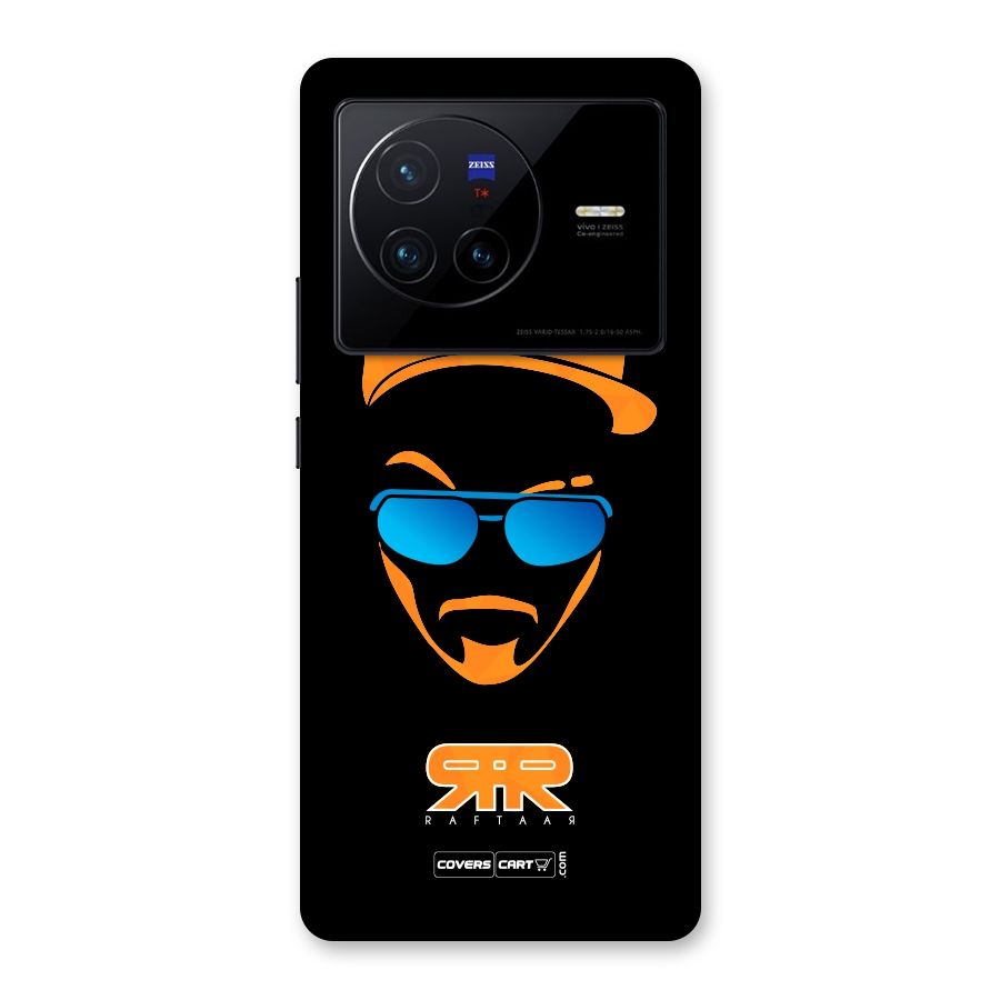 Special Raftaar Edition Orange Back Case for Vivo X80