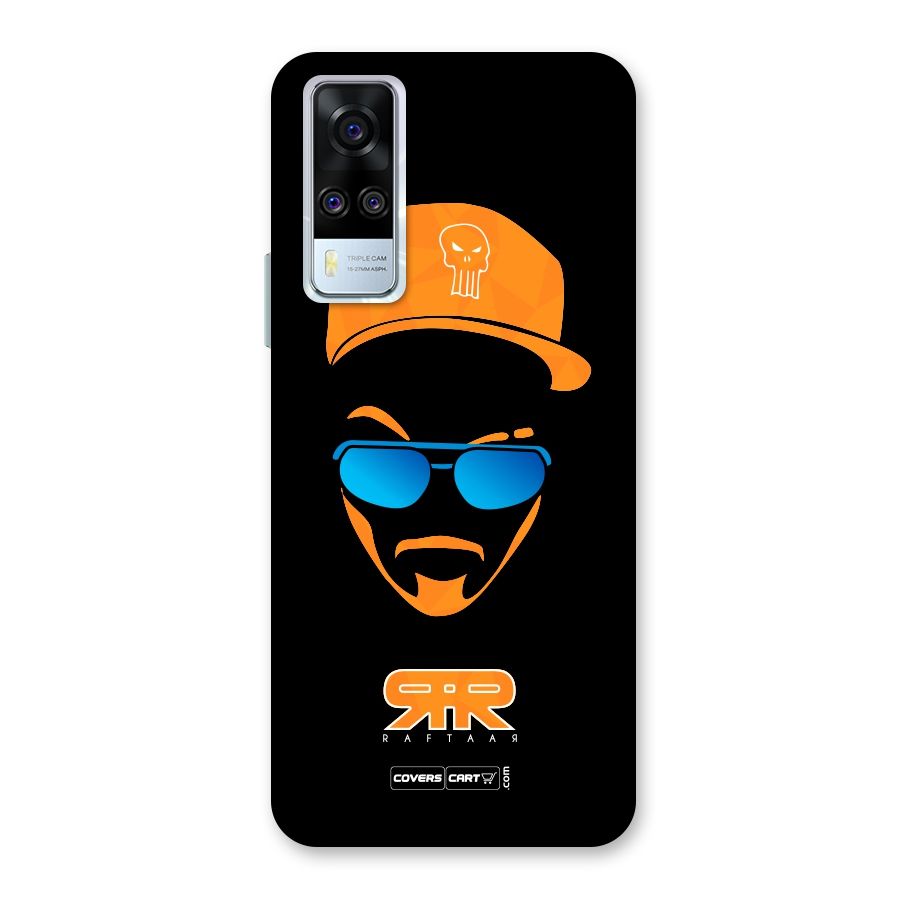 Special Raftaar Edition Orange Back Case for Vivo Y31