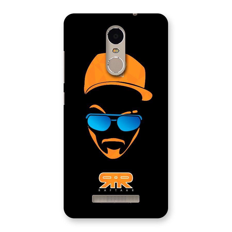 Special Raftaar Edition Orange Back Case for Xiaomi Redmi Note 3