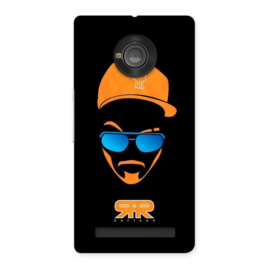 Special Raftaar Edition Orange Back Case for Yu Yunique