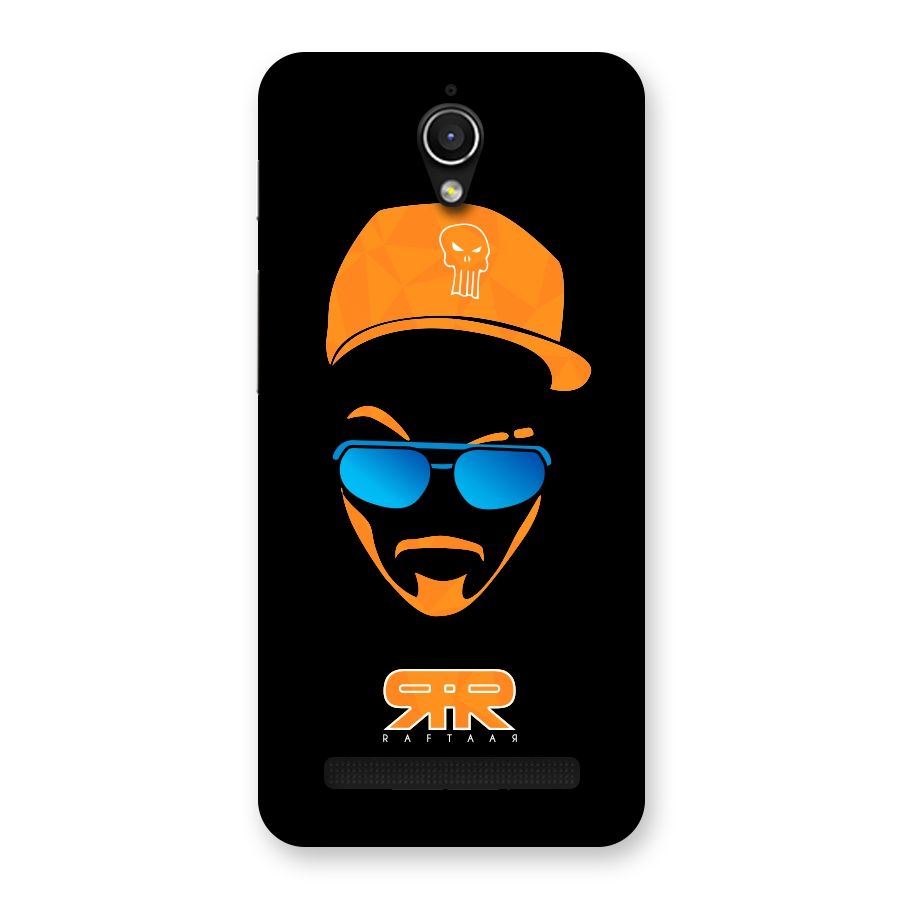 Special Raftaar Edition Orange Back Case for Zenfone Go