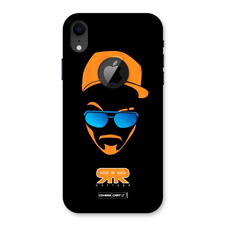 Special Raftaar Edition Orange Back Case for iPhone XR Logo Cut