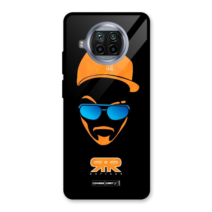 Special Raftaar Edition Orange Glass Back Case for Mi 10i