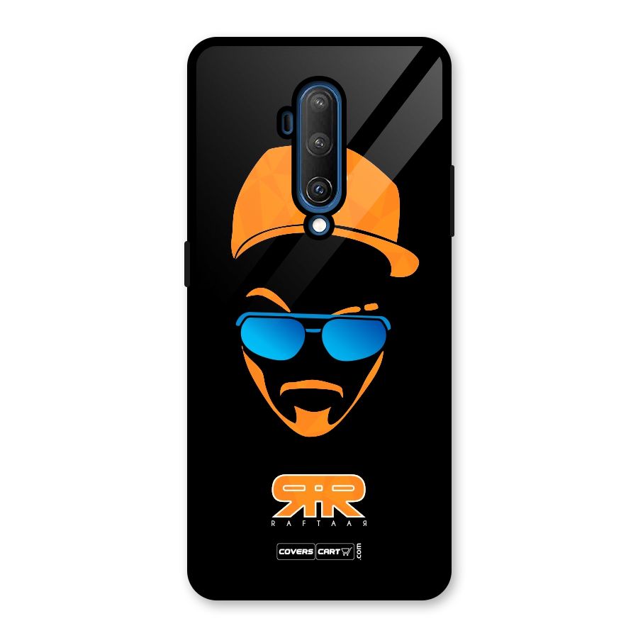 Special Raftaar Edition Orange Glass Back Case for OnePlus 7T Pro