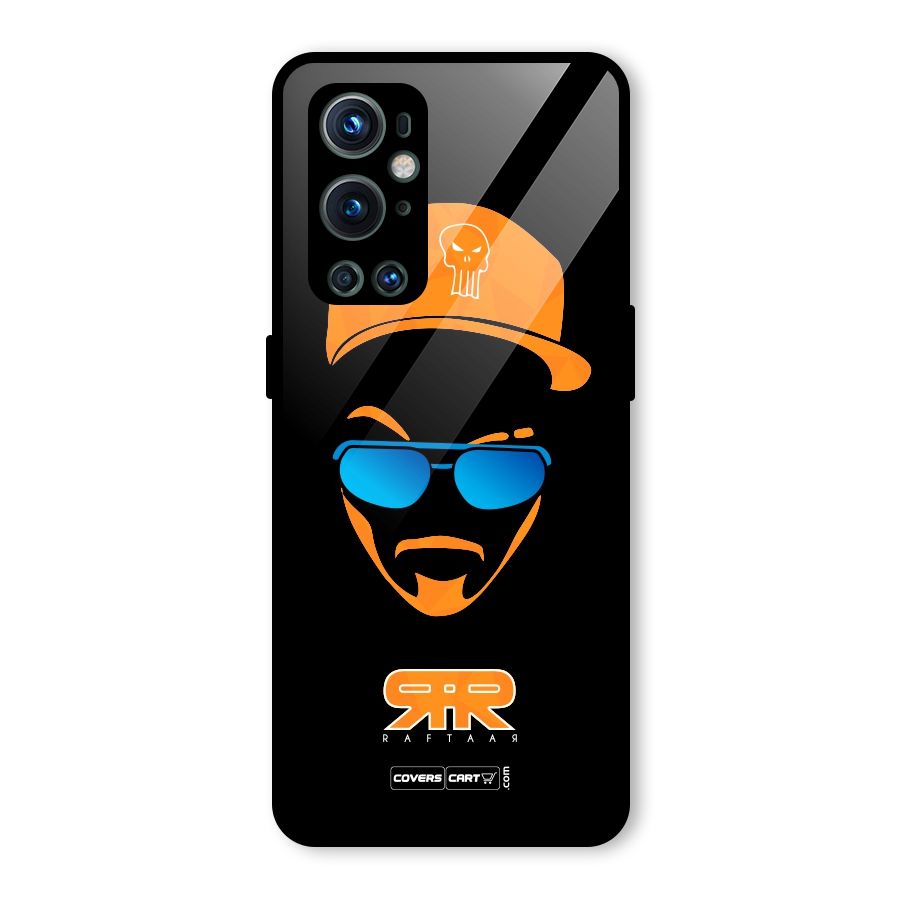 Special Raftaar Edition Orange Glass Back Case for OnePlus 9 Pro