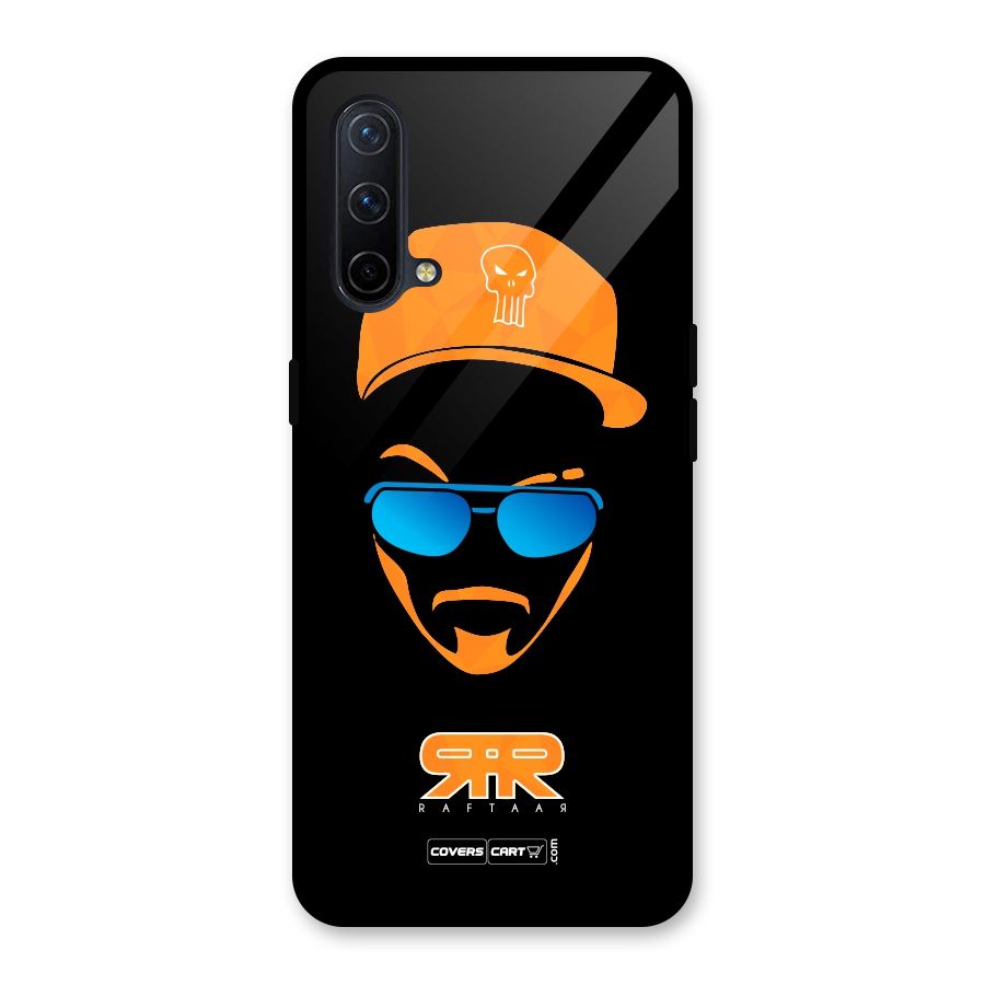 Special Raftaar Edition Orange Glass Back Case for OnePlus Nord CE 5G