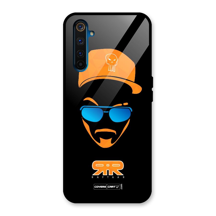 Special Raftaar Edition Orange Glass Back Case for Realme 6 Pro