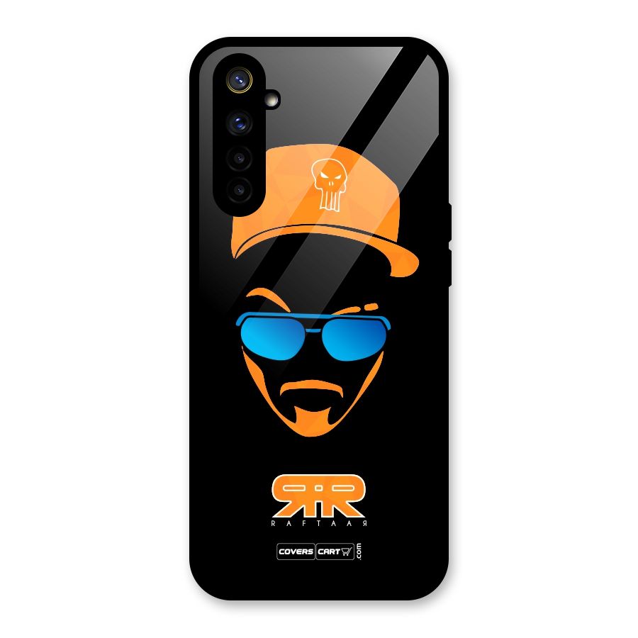 Special Raftaar Edition Orange Glass Back Case for Realme 6i