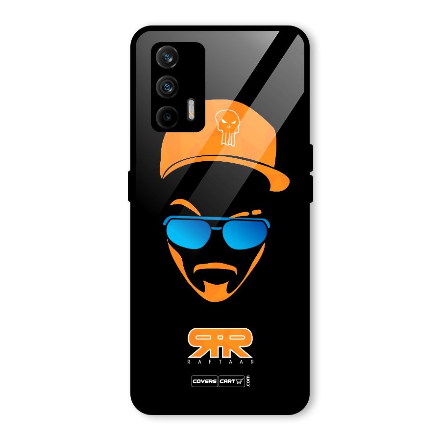 Special Raftaar Edition Orange Glass Back Case for Realme GT 5G
