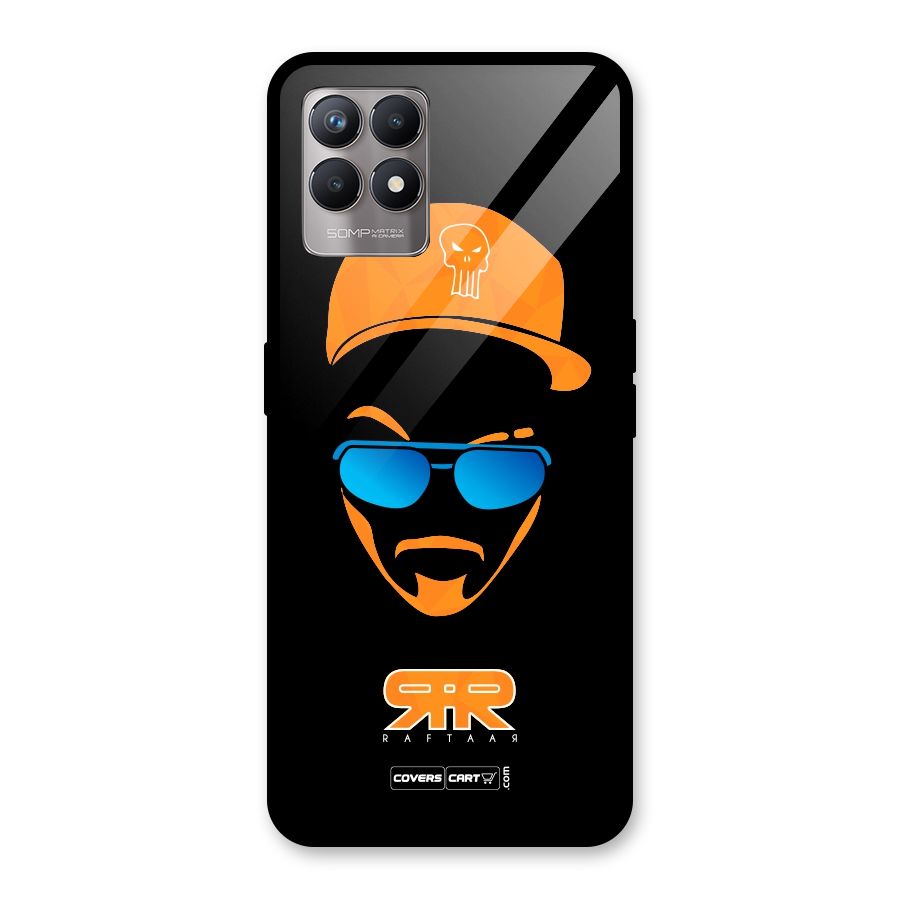 Special Raftaar Edition Orange Glass Back Case for Realme Narzo 50